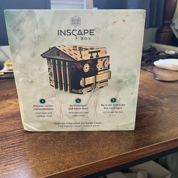 🌟Inscape Box Caesar’s Riches Puzzle Box - Picture 3 of 13